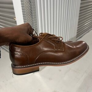 Men's Brown Leather Dress Shoes